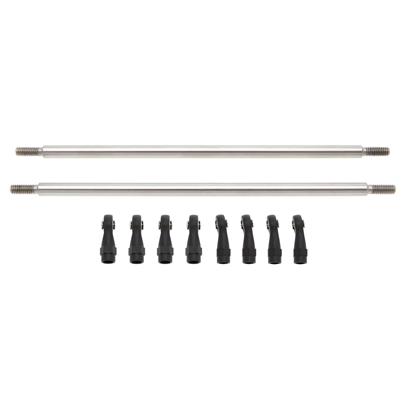 MEUS RACING 1/10 Links Steel Chassis Links Kit for Traxxas TRX4 Axial SCX10 Tamiya CCO1 Redcat Gen8 1/10 RC Crawler (140mm)