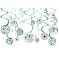 Koala Hanging Swirl Cutout Decorations | 12 Pcs.