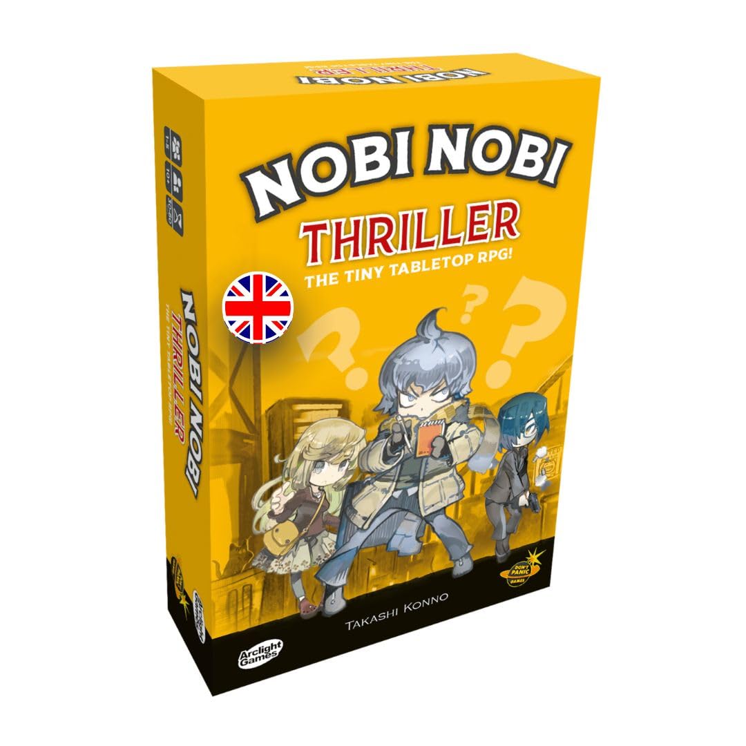 DonT Panic Games | Nobi Nobi Thriller | Board Game | Ages 10+ | 15 Players | 3060 Minutes (English Edition)