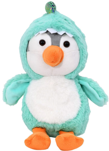 Mirada Super Soft Turquoise Hoodie Penguin Soft Toy |Gift For Boys/Kids/Girls | Soft Stuffed Plush Animal | - 23Cm