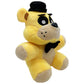 Ycixri FNAF Golden Freddy Plush Toy Suitable for Collection, FNAF Plushies Stuffed Doll for Boy Girl Christmas Halloween Birthda
