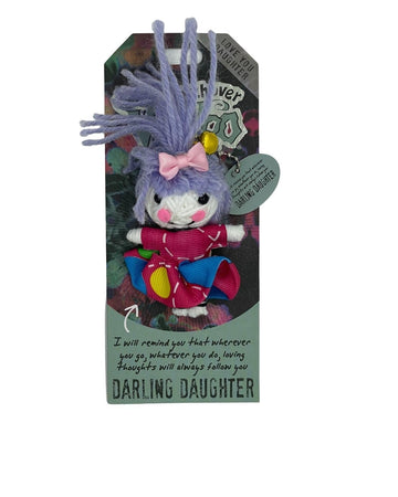 Watchover Voodoo 3-Inch Darling Daughter Keychain - Handcrafted Gift To Bring Good Luck And Positivity Everywhere You Go