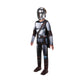 Star Wars The Mandalorian Official Youth Halloween Costume - enhanced Quality Padded Jumpsuit with Plastic Mask and Detachable Cape (Large) Multi