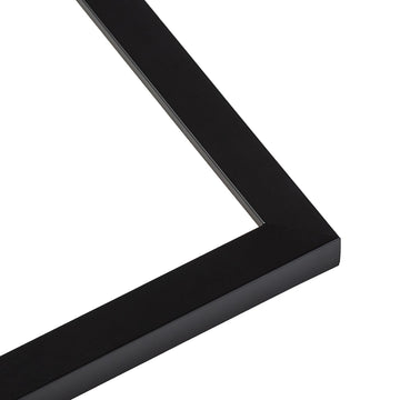 19.75X26.75 Puzzle Frame Kit With Glue Sheets | Black Mid Century Picture Frame | Real Wood With Uv Resistant Acrylic Front | Ma