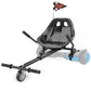 Awwscooter Go Kart Seat Attachment for Self-Balancing Scooter - Adjustable Frame Fits 6.5, 8, 10 Balance Boards, Easy Install, S