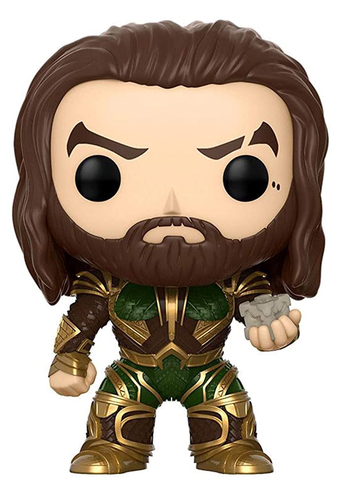 Pop Movies: Dc - Justice League - Aquaman With Mother Box Summer Convention Exclusive