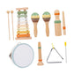 The Style Sutra 6 Kinds Kids Musical Instruments Set Enlightenment Maracas For Children Kids
