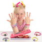 QDGMXIV Bracelet Making Kit for Girl 7 8 9 10 11 12 Year Old, Arts and Crafts Kid Gifts for Birthday
