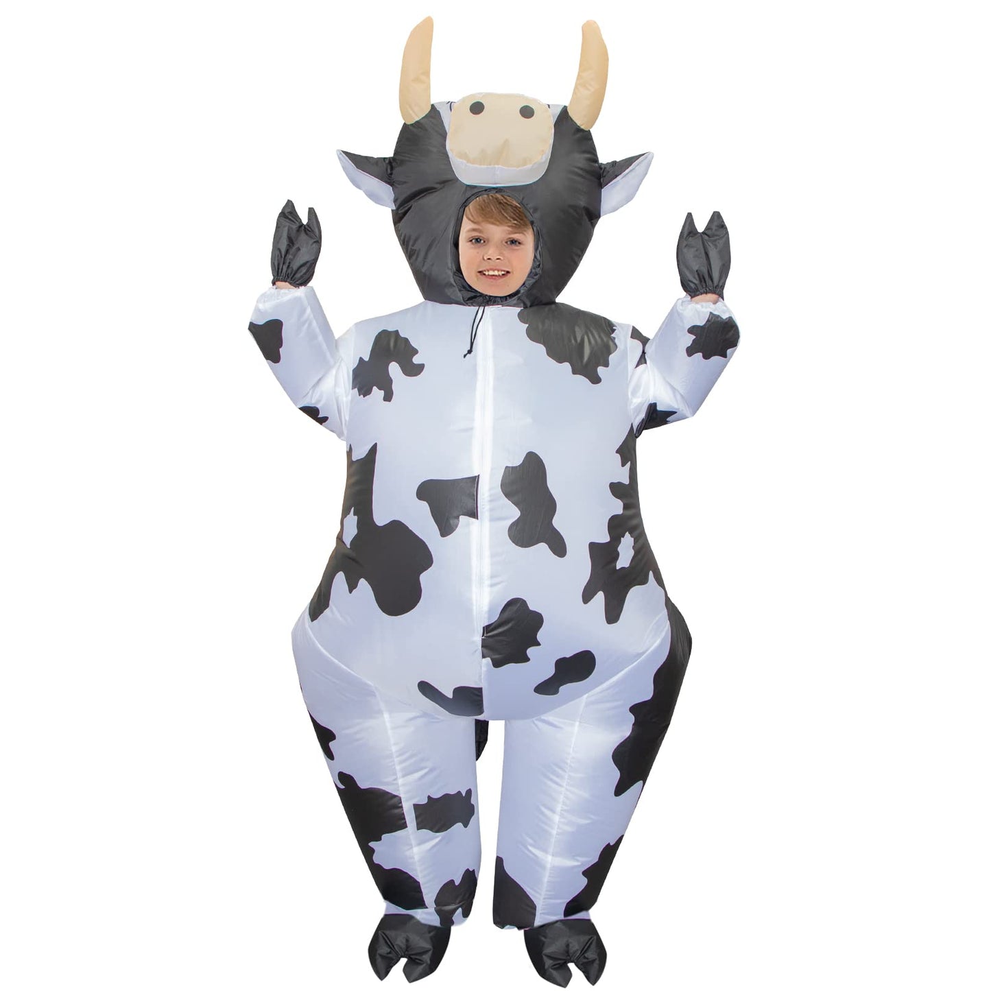 Stegosaurus Inflatable Cow Costume Kids, Boys Halloween Costume Blow Up Costumes For Kid Funny Cow Suit For Cosplay Party