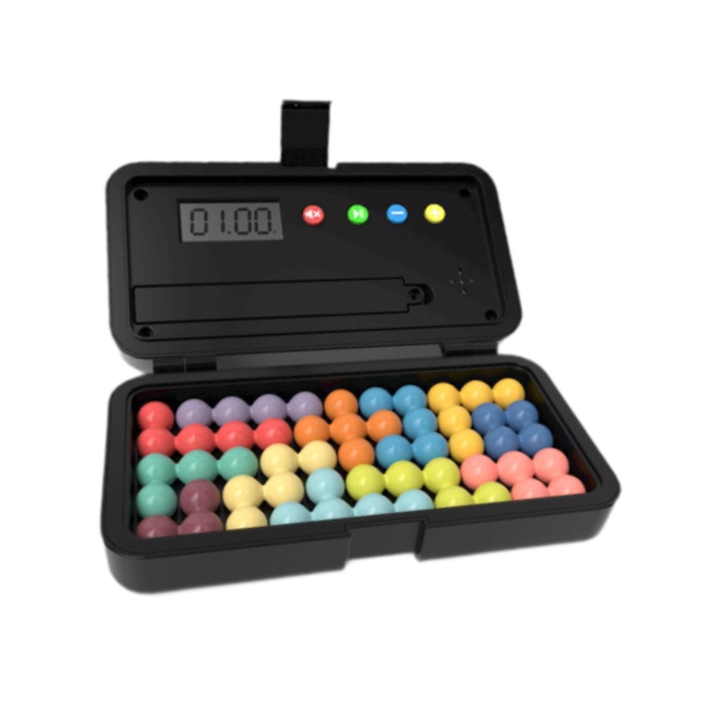 Jazzy Pearls Puzzle Board Game With Timer Pyramid Plate Puzzle For Teens Single Player Black|Baby | Toys For Baby | Developmenta