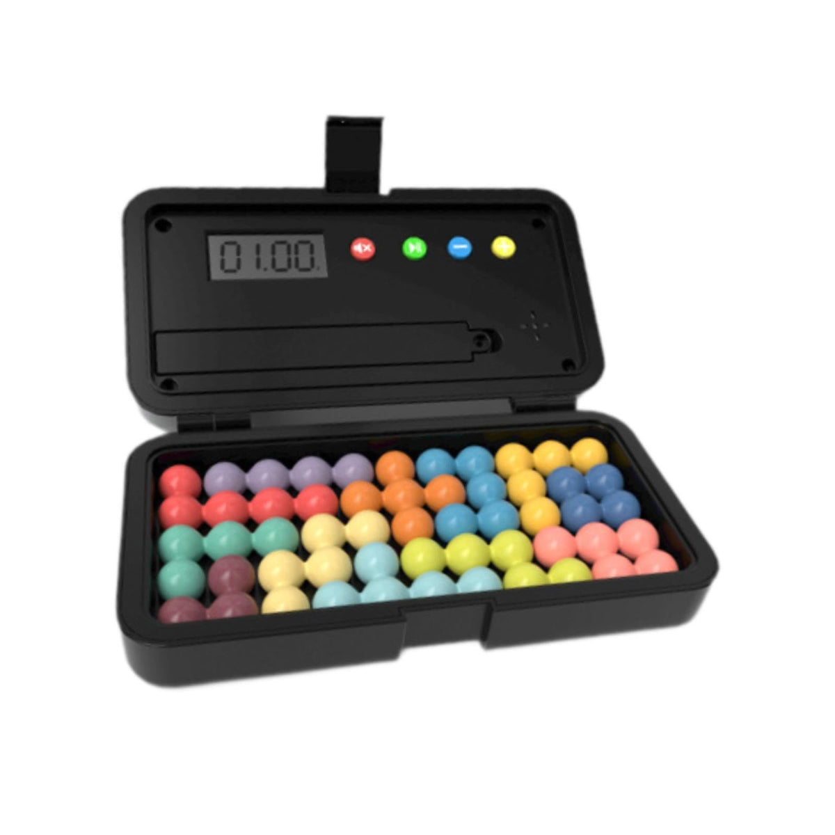 Jazzy Pearls Puzzle Board Game With Timer Pyramid Plate Puzzle For Teens Single Player Black|Baby | Toys For Baby | Developmenta