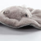 The Petting Zoo Stingray Plush Toy, 15 Inch Grey Stuffed Animal, Recycled Plastic, Model 321107, Ocean Animals Gift for Kids