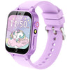 Vakzovy Kids Smart Watch - Purple HD Touchscreen, 26 Games, Camera, Music Player, Pedometer - Educational Gift for Girls Ages 6-12