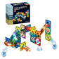 Light Magnetic Building Blocks Set, 49 Pieces, Educational Stem Construction Toy With Led Lights