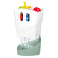 Ubbi Freestanding Bath Toy Organizer Bath Caddy With Removable Drying Rack Bin & Scoop For Toddlers + Baby, Sage