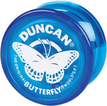 Duncan Toys Butterfly Yo-Yo, Beginner Yo-Yo with String, Steel Axle and Plastic Body, Mystery Color