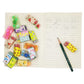 Cute Erasers For Kids Bulk 16 Pack Animal Food Fun Desk Pets Pencil Students School Supplies Prize Gifts Party Favors