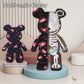 DAHONPA Animal Graffiti Skeleton Bear Micro Building Blocks Set, 7220PCS, Plastic, Perfect Gift for Adults and Kids