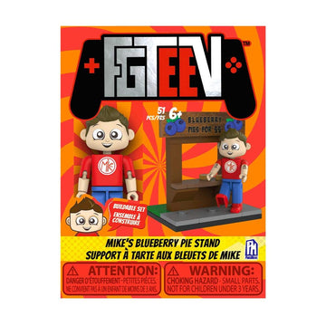 Fgteev - Single Figure Buildable Sets (Series 1) (Mike'S Blueberry Pie Stand)