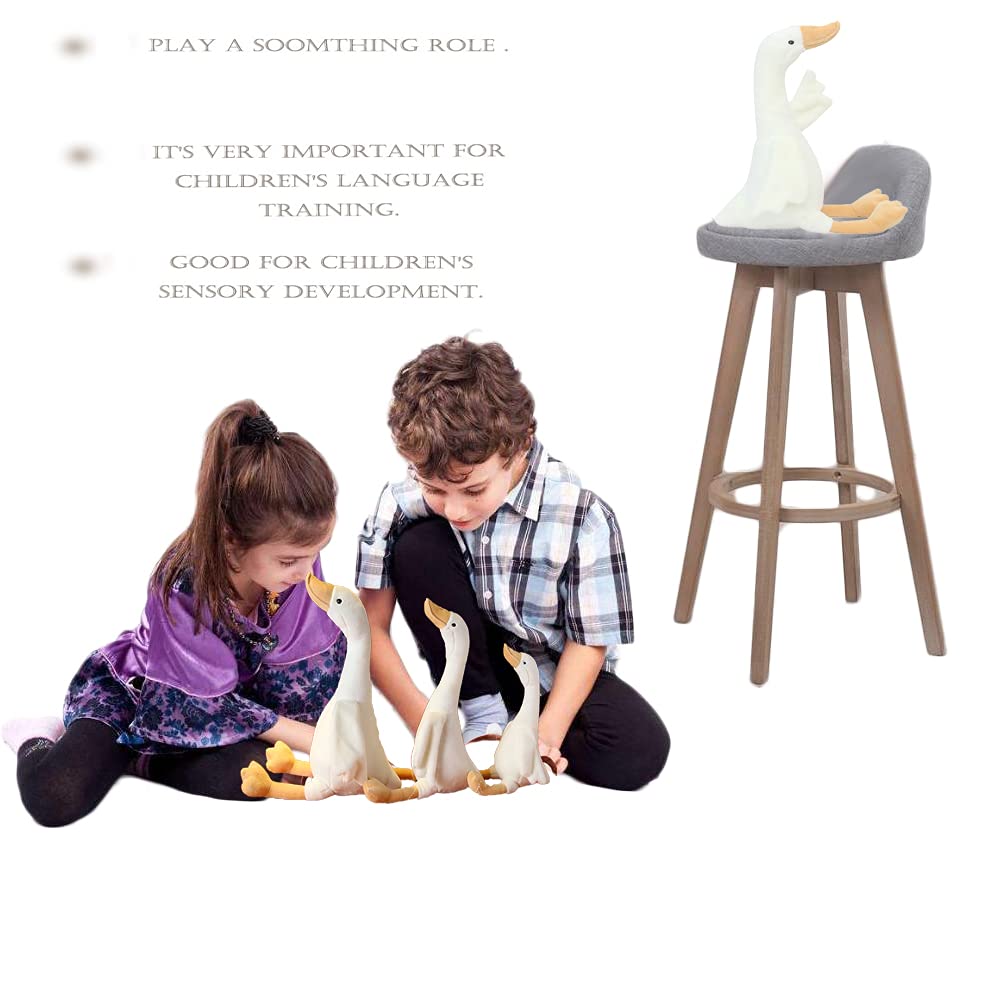 CHELEI2019 19.7'' Goose Stuffed Animal Plush Toy,White Swan Stuffed Animal Toy Gifts for Kids