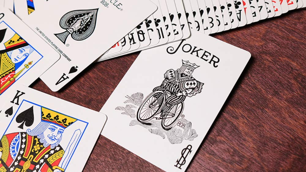 Mms Cards Bicycle Green Back Uspcc Trick