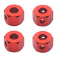 Vgoohobby 4Pack 12mm Metal Wheel Hex Hub Adapter Connector Compatible with WPL B14K C-14 C-24 1/16 MN-D90 MN-D90K MN45 MN99 1/12