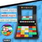 The Season Toys Shake & Slide Block Game Shape Matching Intelligence Board Game For Family Game Nights