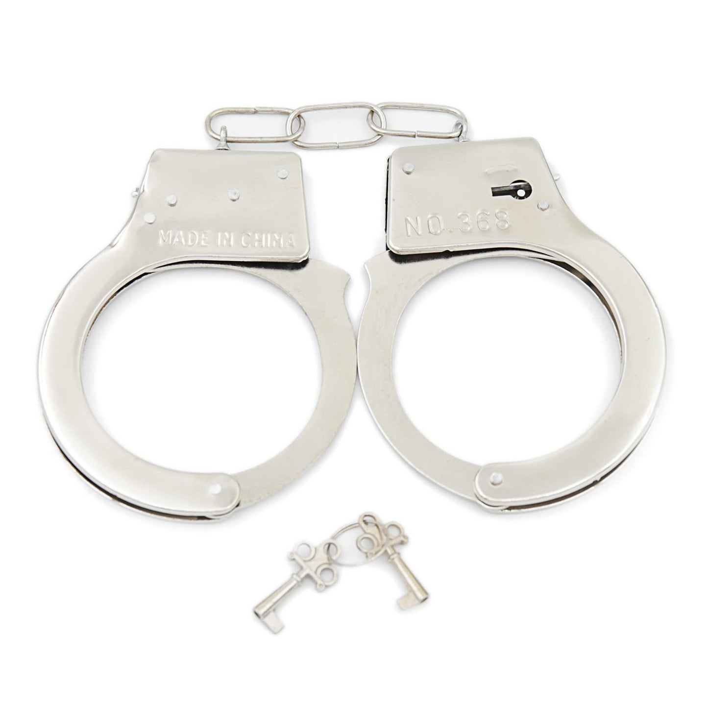 Handcuffs for Kids Safety Toy Cop Cuffs with Key Police Officer Role Play Cowboy Sheriff Halloween Costume for Kids