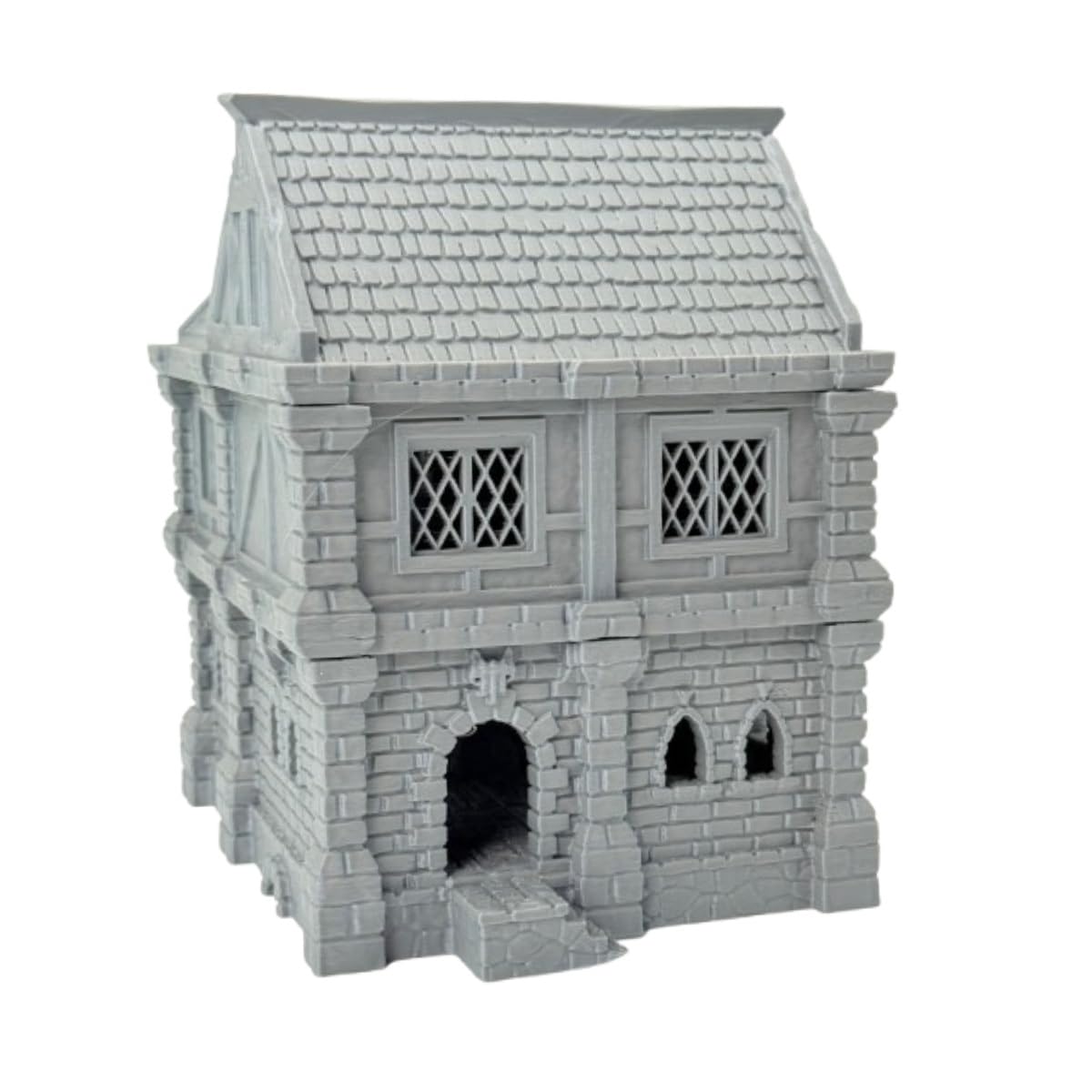 Centrion Studio Tudor House 28mm Medieval Fantasy Terrain for Tabletop RPGs, DND, Pathfinder, Wargaming & Dioramas - 3D Printed 