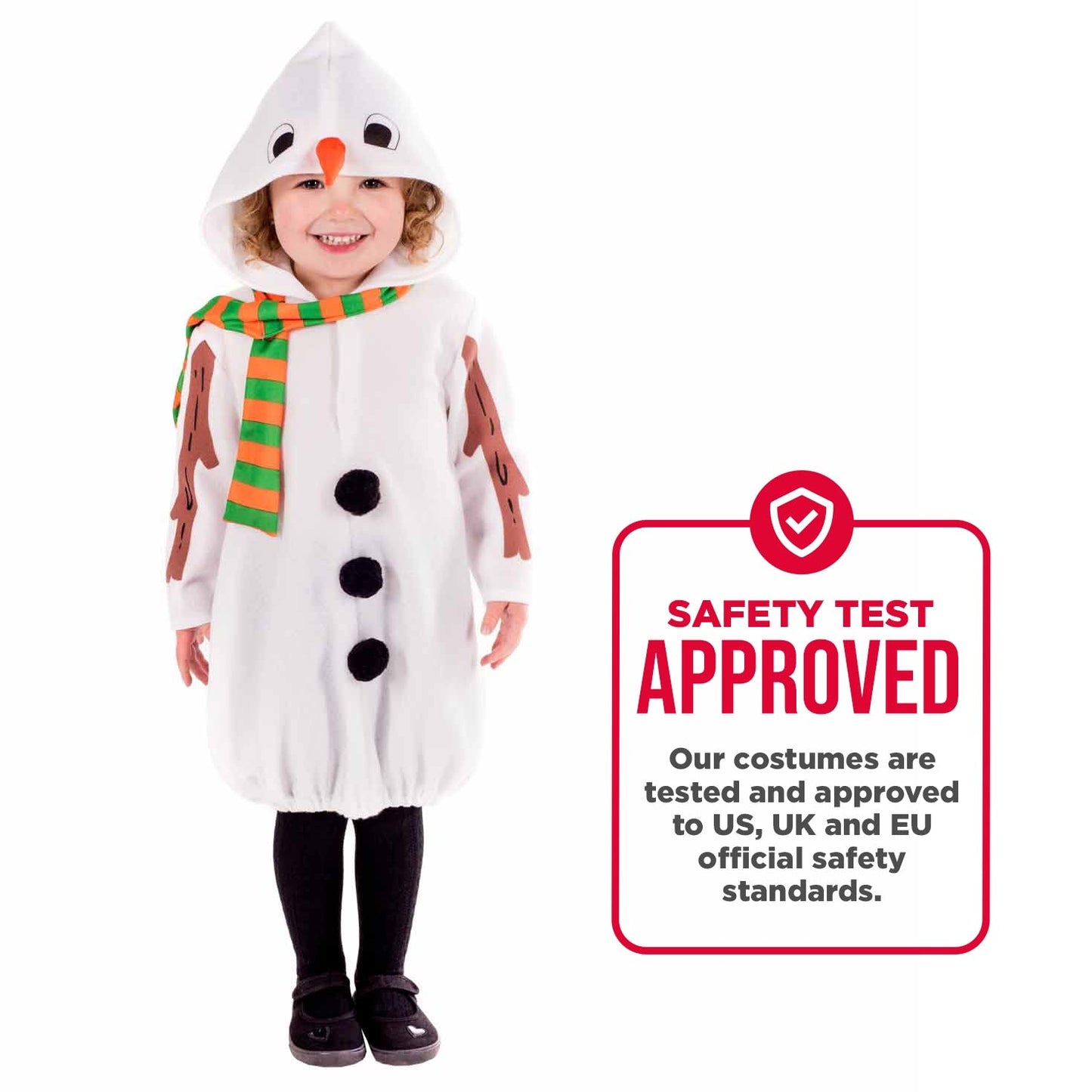 Fun Shack Toddler Snowman Costume Boys And Girls Winter Christmas Festive Christmas Costumes Toddler Size Small 1 To 2 Years