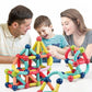 Kharidilo Flexible Magnetic Sticks Building Blocks For Kids Toys Girls Boys Educational Stem Learning Magnet Stick With Balls Ga