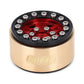 INJORA Brass Internal Beadlock Ring Clamp Ring Fit 1.0'' Wheel Rim for 1/24 RC Crawler Axial SCX24 Upgrade Parts