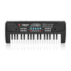 Leeqee Black 37 Keys Kids Piano Keyboard, Portable Electric Musical Instruments Piano With Microphone, Learning Educational Gift