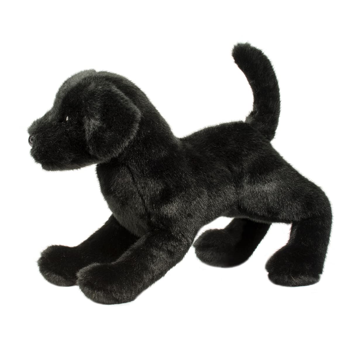 Douglas Plush Black Lab Dog Stuffed Animal - 16 (41 cm) Long, Soft Toy for Kids and Collectors
