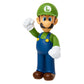 Super Mario Luigi Action Figure 2.5 Inch Collectible Toy - Green Plastic Model 401304