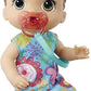 Baby Alive Baby Lil Sounds: Interactive Brown Hair Baby Doll For Girls & Boys Ages 3 & Up, Makes 10 Sound Effects, Including Giggles, Cries, Baby Doll With Pacifier
