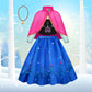 Meland Princess Dress Up - Dress Up Clothes For Girls With Princess Toys, Christmas Birthday Gift For Girls Age 3-8 Year Old (4 Princess With Bag)