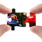 Colorful Frog Puzzle 1000 Piece For Adults, Rainbow Frogs Jigsaw Puzzle Nature, Forest Animal Scenic Puzzles