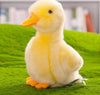 Backlood Toys 8 Inch Small Yellow Duck Plush Stuffed Toy - Acrylic Fiber, Cute Design