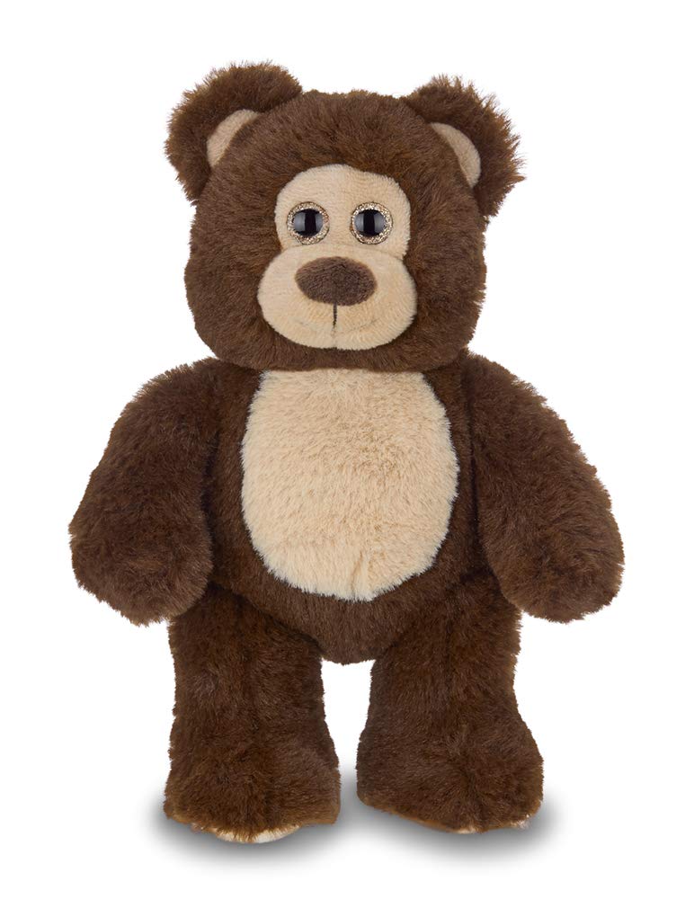 Bearington Lil' Beau Small Chocolate Brown Plush Stuffed Animal Teddy Bear, 7 Inches