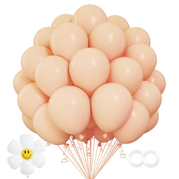 Nude Balloons,100 Pcs 12 Inch Nude Latex Balloons, Nude Balloons For Party Decoration,Birthday Decoration,Baby Shower,Wedding,Ho