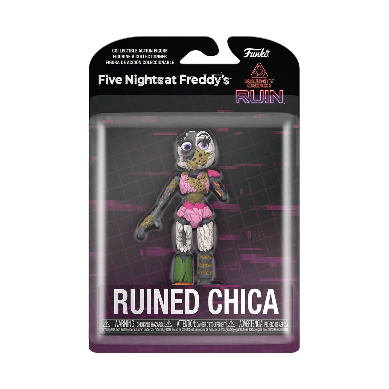 Funko Action Figure: Ruin - Ruined Chica - Fnaf - Collectable - Gift Idea - Official Merchandise - For Boys, Girls, Kids & Adult