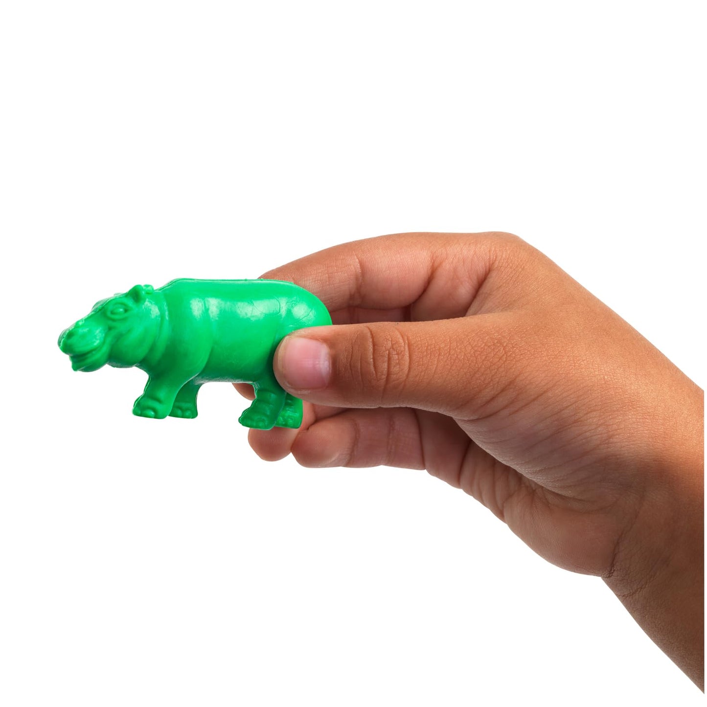 Excellerations Jungle Animal Counters Set of 120, STEM Math Toy, 1.5-2 inches, Plastic, Multicolor, Model JUNGCNT