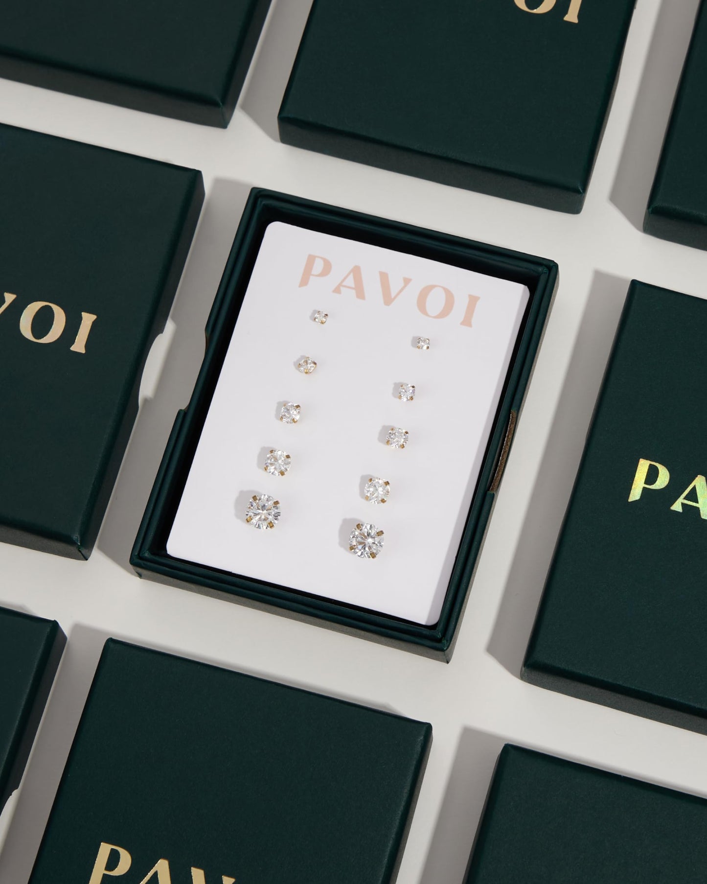 Pavoi Spinning Anxiety Ring (Moon And Star, White Gold, 6)