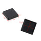 Evemodel 40Pcs 25Mm Square Black Miniature Model Bases For Tabletop Or Miniature Wargames (25Mm(0.98Inch), 40Pcs)