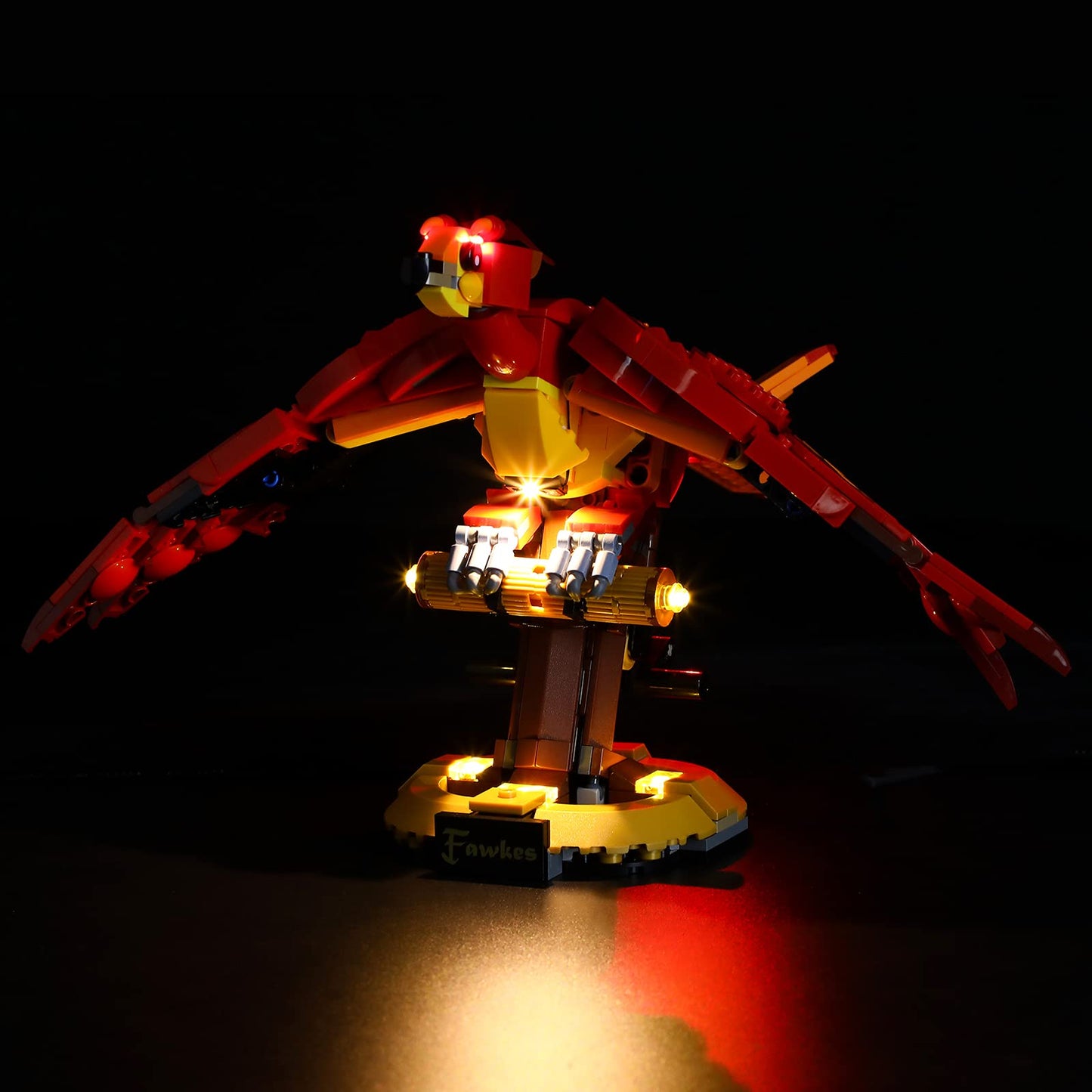 Lightailing Light Set For Dumbledores Phoenix Building Blocks Model - Led Light Kit Compatible With Lego 76394 - Not Include The