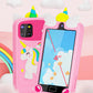 Kids Smart Phone for Girls with 4.0'' Large Touchscreen, 32G Card Christmas Birthday Gifts for Age 3-10 Kid Toys Cell Phone with