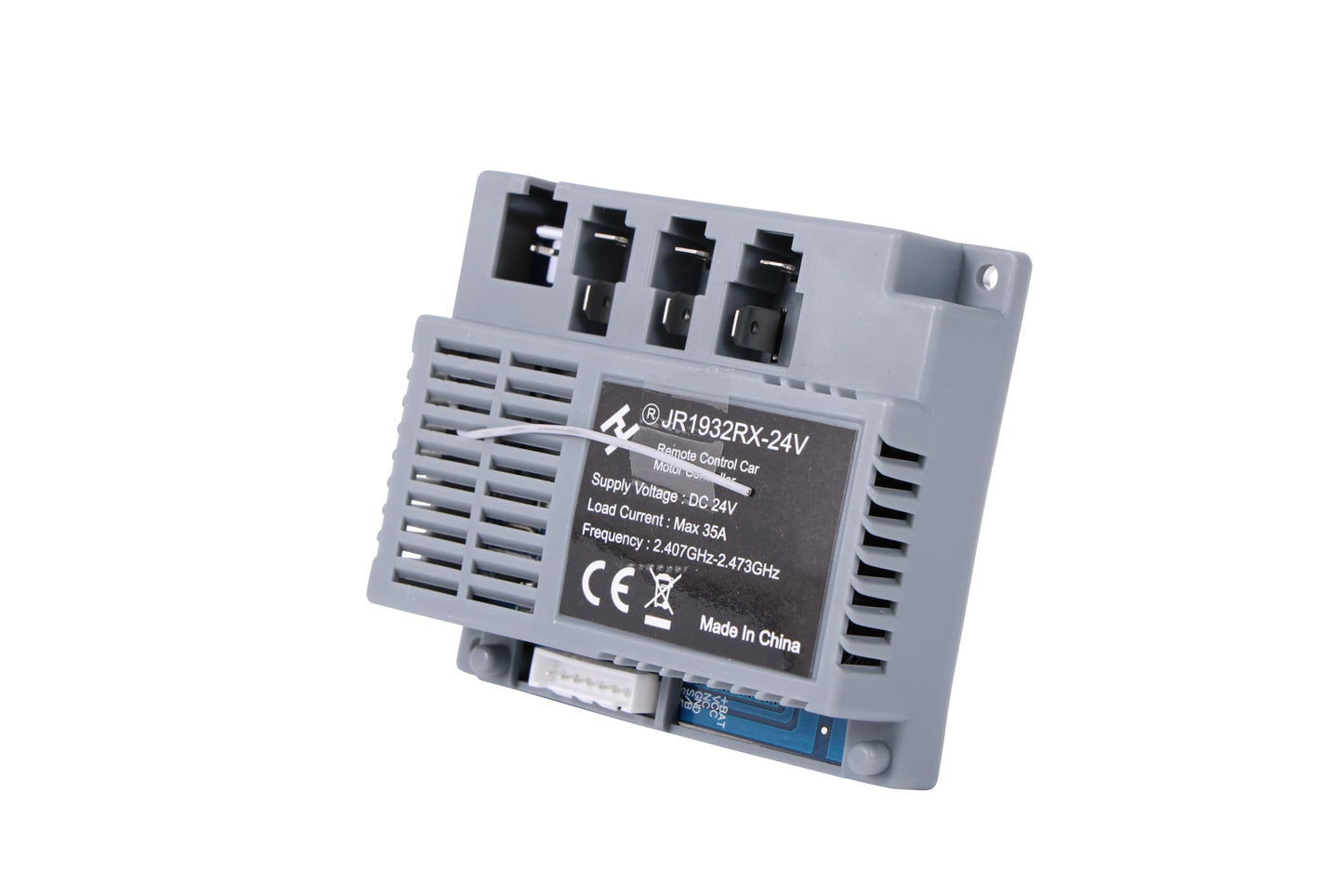 Kids Ride On Car 2.4G Bluetooth Remote Control and JR1932RX-24V Receiver Control Box Motherboard Kit for Children Electric Ride