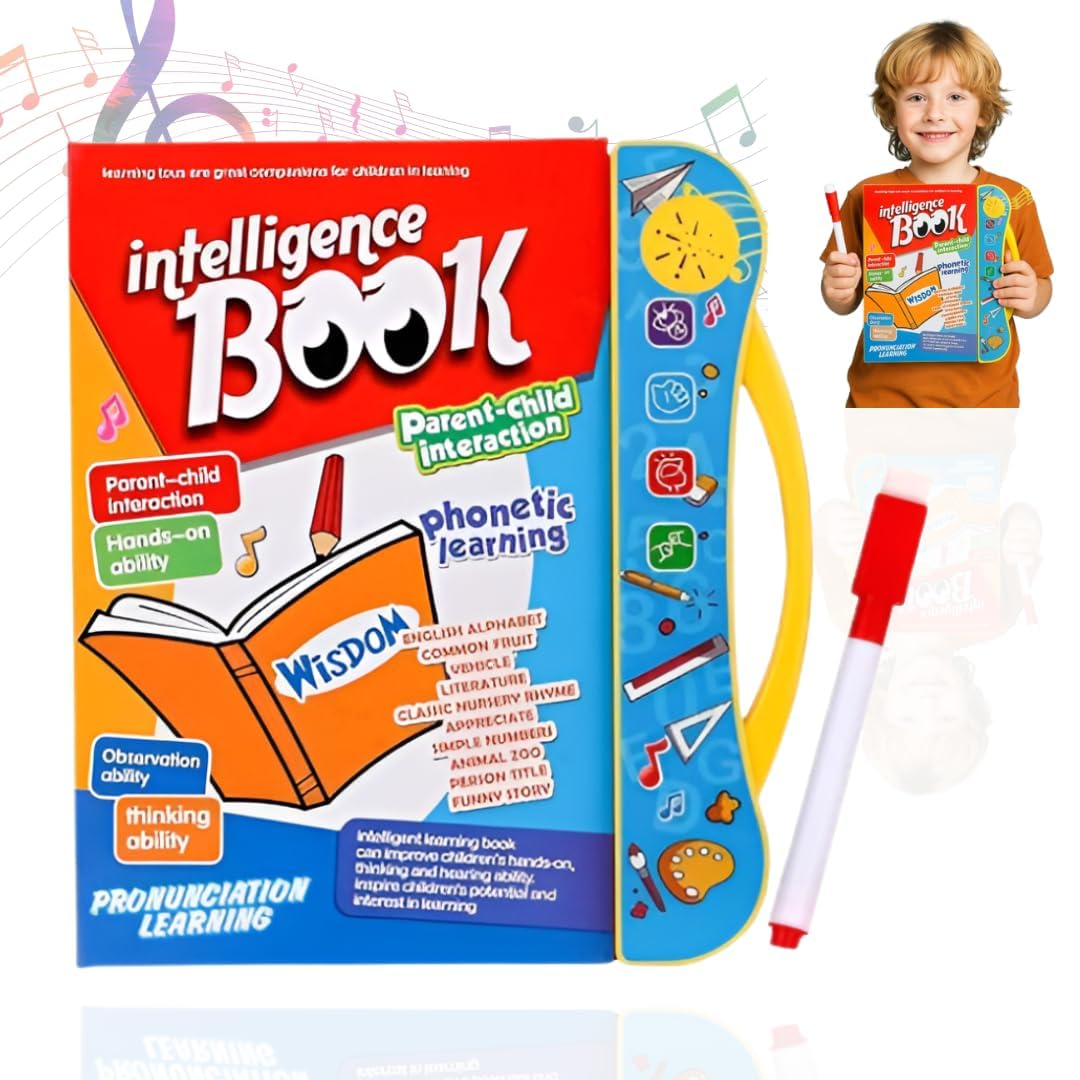 Avantara Creation Kids Intelligence Book StoreInteractive Children Musical English Educational Phonetic Learning for 3 Year Todd