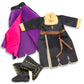Oct17 Fits Compatible With American Girl 18' Princess Costume 18 Inch Doll Clothes Outfit Set Costume Purple